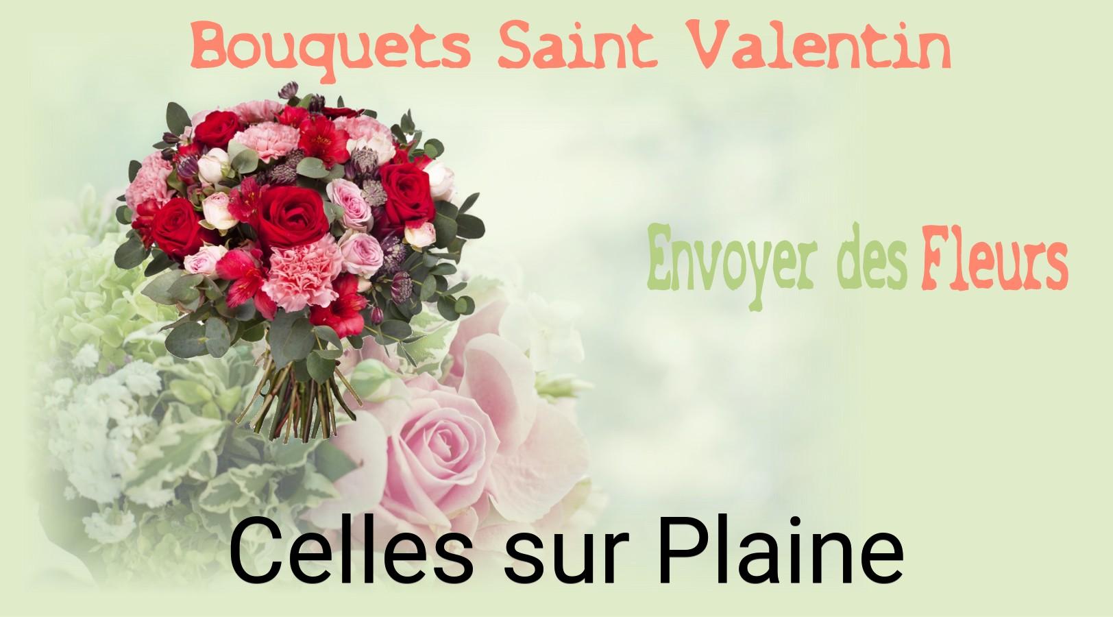Roses de Saint-Valentin livrées à Celles-sur-Plaine